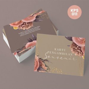 Kartu Pengambilan Souvenir 11