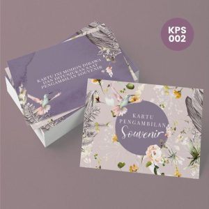 Kartu Pengambilan Souvenir 02