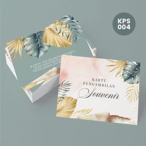 Kartu Pengambilan Souvenir 04