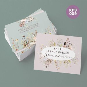 Kartu Pengambilan Souvenir 09