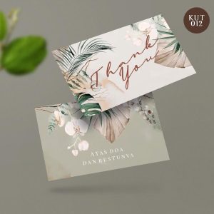 Kartu Ucapan Terima Kasih 12