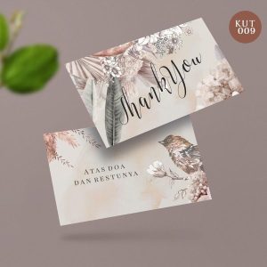 Kartu Ucapan Terima Kasih 09